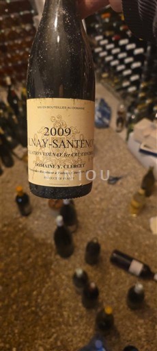 Borgogna Volnay Premier Cru Y.clerget Volnay santenots 2009