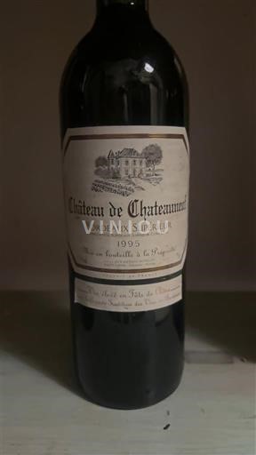 Burdeos Bordeaux superior Château Chateaunet 1995