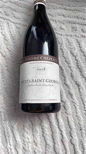 Burgund Nuits-Saint-Georges Jérôme Chezeaux 2018