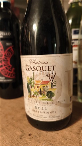 Рона долина Костијер-де-Ним Château Gasquet Vieilles Vignes 2011