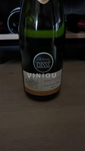 Kuohuviinit Blanc brut Cuvée Prestige Château Cosse Non millésimé Ranska Loiren laakso Crémant de Loire AOC