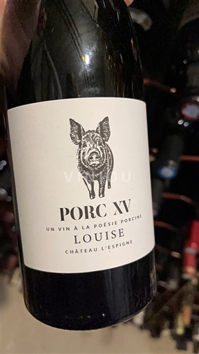Languedok Minervois Château L'Espigne Porc XV Louise Jo Viti
