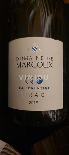 Рона долина Лирак Domaine Marcoux La Lorentine 2019