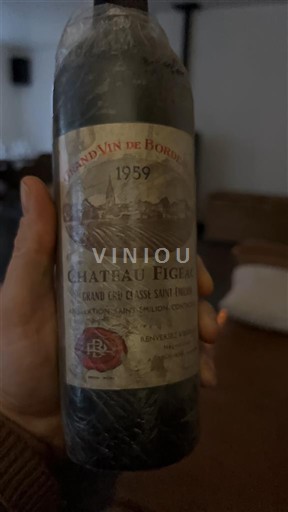 Bordeaux Saint-Émilion Château Figeac 1959
