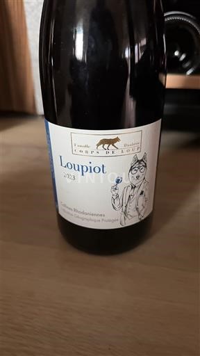 Alpene og Rhône-landene Rhodaliene-høydene Domaine Corps de Loup Loupiot 2023
