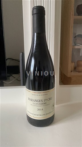 Burgund Maranges Premier Cru Domaine Bertrand Bachelet La Fussière 2014