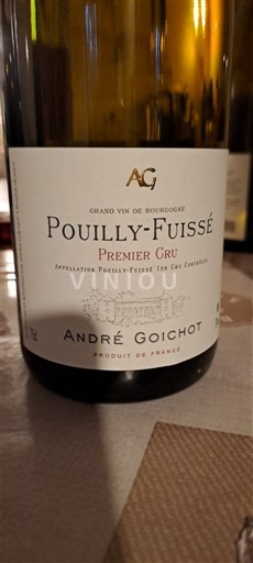 Burgundija Pouilly-fuissé Premier Cru André Goichot 2023