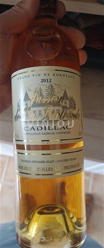 Bordoja Kadilak Château Lartigue 2012