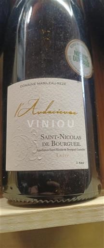 Údolí Loiry Saint-Nicolas-De-Bourgueil Domaine Mabilleau-Rezeé L'Audacieuse Neročník