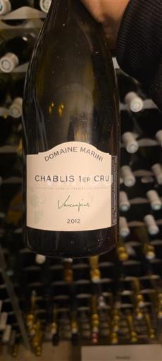 Burgundija Nespecificirano Premier Cru Domaine Marini Vaucoupins 2012
