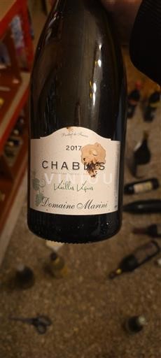 Bourgogne Chablis Domaine Marini Vieilles Vignes 2017