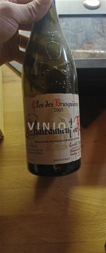 Рона долина Шатонеф-дю-Пап Clos des Brusquières 2005