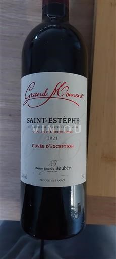 Bordeaux Saint-Estèphe Maison Johanet Boubée d'Exception 2021