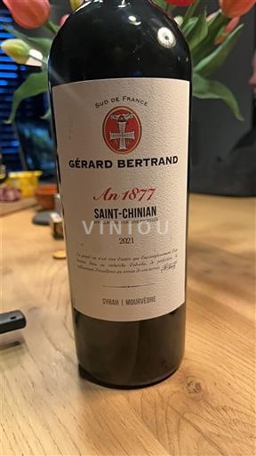 Languedok Saint-Chinian Gérard Bertrand An 1877 2021