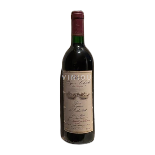 Bordoja Haut-Médoc Château Peyre-Lebade 1988