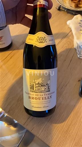 Божоље Brouilly Château La Terrière François Blanc 2022