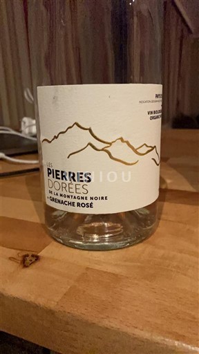 Languedoc og Roussillon Pays d'oc Les Pierres Dorées Grenache Rosé Ikke-årgang