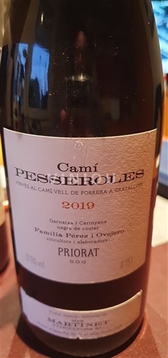 Katalonja Priorat Mas Martinet Camí Pesseroles 2019