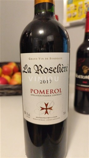 Bordoja Pomerol La Roselière 2017