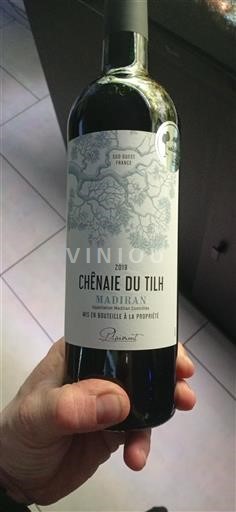 Wines Rouge sec Chênaie du Tilh 2019 France South West Madiran AOC