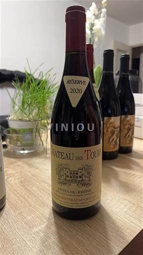 Valle del Ródano Côtes del Ródano Château Tours Réserve 2020