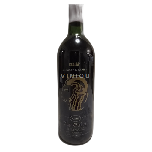 Bordeaux Puy Galion BELIER 1986