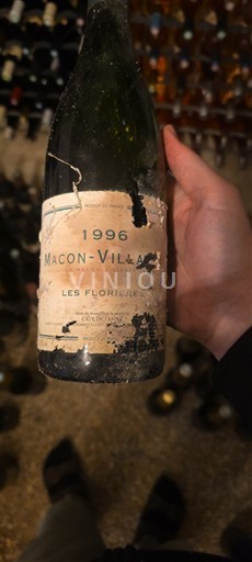 Vini Blanc sec Les Florieres 1996 Francia Borgogna Mâcon e Mâcon-Villages AOC