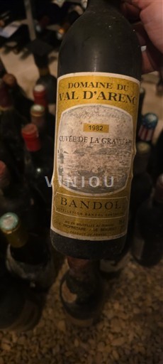 Провинс Bandol Domaine Val d'Arenc de la Gravière 1982