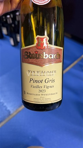 Алзас Аласас Bernard Steinbach Pinot Gris Vieilles Vignes 2023
