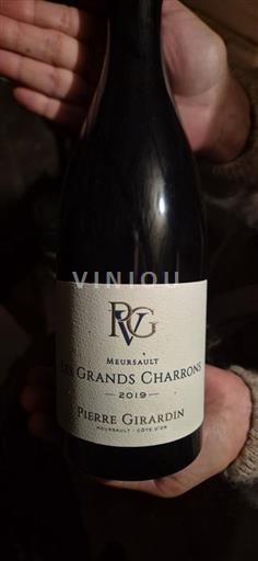 Bourgondië Meursault Pierre Girardin Les Grands Charrons 2019