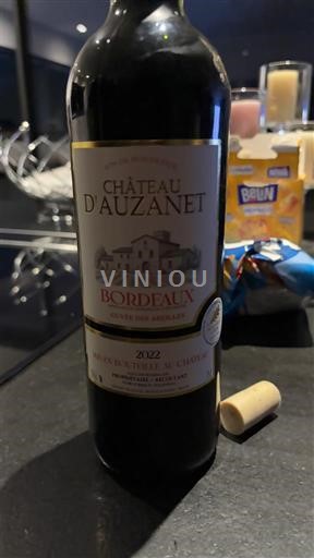 Bordoja Bordo Château Auzanet des Amis 2022