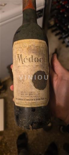 Bordeaux Médoc Coopérative de Bedagan 1976