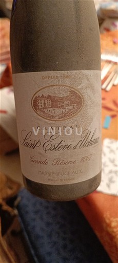 Lugina e Ronës E paspecifikuar Château Saint Estève d'Uchaux Grande Réserve 2007