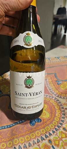 Burgundija Сен-Веран Edgar d'Esplot 2021