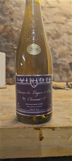 Thung lũng sông Loire Coteaux-du-layon Domaine Pont-Paillé Chaume 2018
