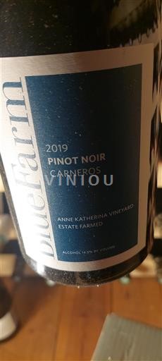 Kalifornijske AVA Nespecificirano Blue Farm Anne Katherina Vineyard Estate Farmed 2019