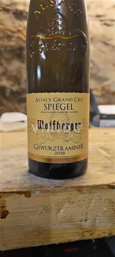 Alsace Gewurztraminer Grand Cru Wolfberger Spiegel 2018