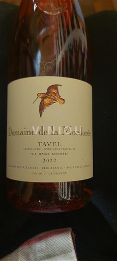 Rhônevallei Tavel Domaine La Mordorée La Dame Rousse 2022