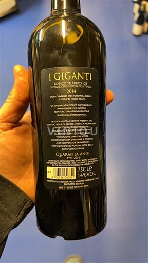 Сардинија Nespecificirano I Giganti Quaranta Anni 2014