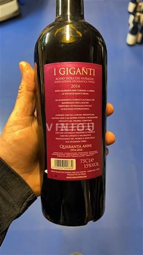 Сардинија Nespecificirano I Giganti Quaranta Anni 2014