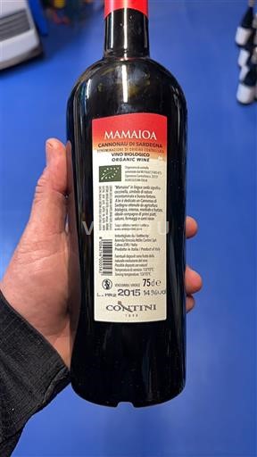 Sardenjë Cannonau i Sardenjës Contini Mamaioa 2015