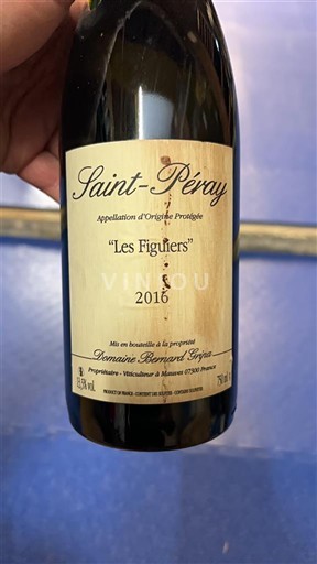 Lugina e Ronës Saint-Péray Domaine Bernard Gripa Les Figuiers 2016