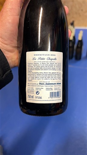 Lugina e Ronës Hermitage Paul Jaboulet Aîné La Petite Chapelle 2006