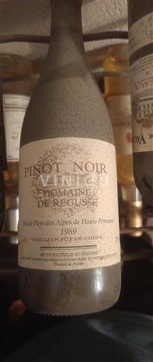 Provence E paspecifikuar Domaine Régusse Pinot Noir 1989