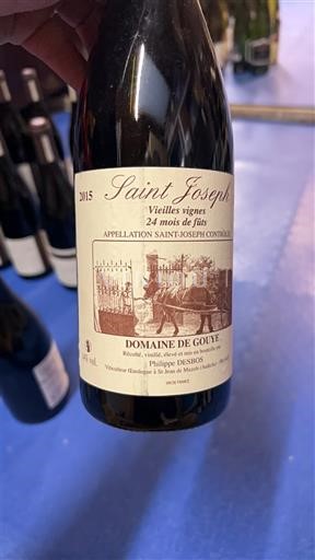 Lugina e Ronës Shën Jozefi Domaine Gouye Vieilles vignes 24 mois de fûts 2015