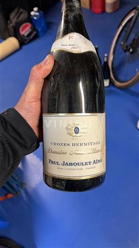 Lugina e Ronës Crozes-hermitage Paul Jaboulet Aîné Domaine mule blanche 2015