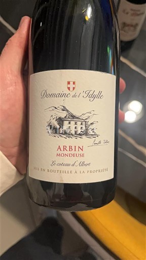 Žura Арбуа Domaine L'Idylle Le coteau d'Albert 2021