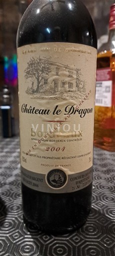 Bordeaux Château Le Dragon 2004
