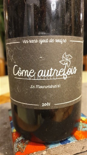 Lengdok dhe Rusionjë Gard Côme autrefois Le Mourvèdre 2015