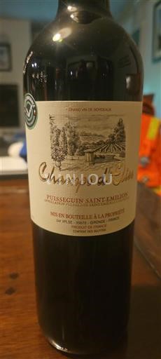 Bordoja Puisseguin-saint-émilion Champs d'Elles Jo Viti